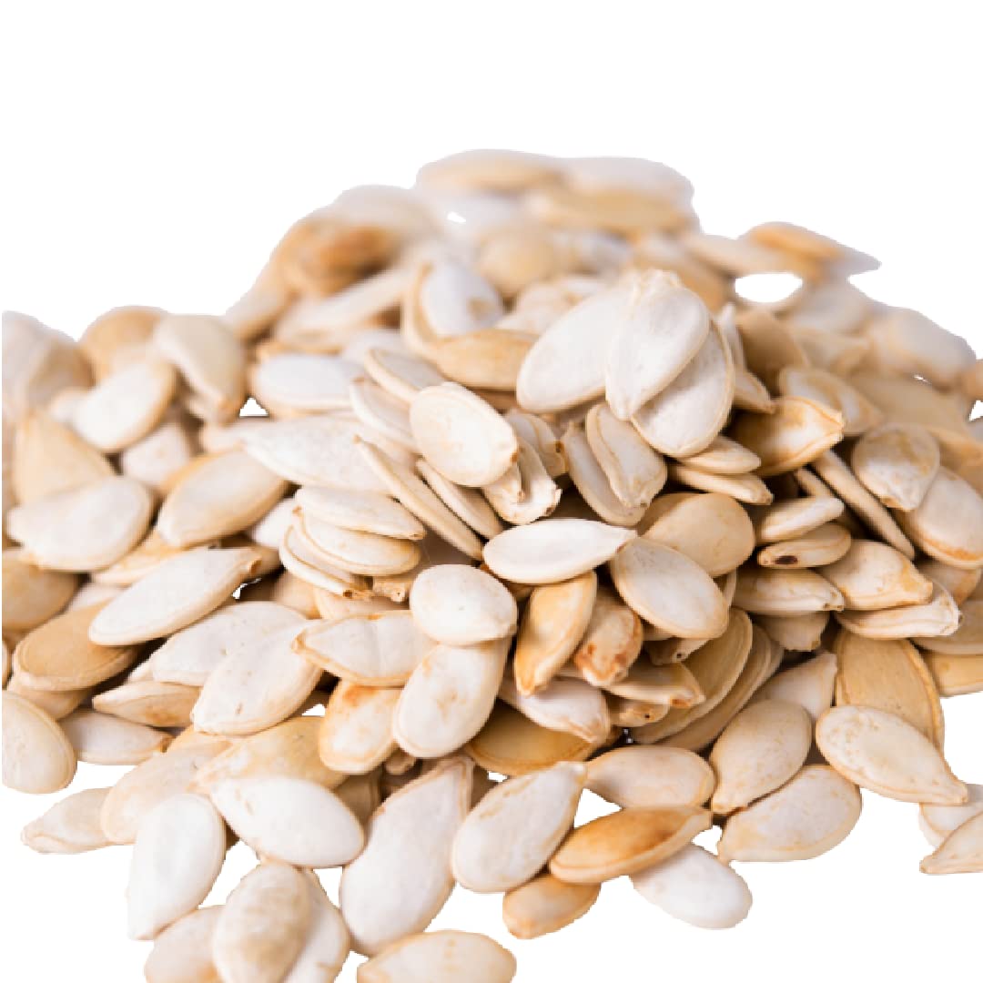 Gerbs pumpkin seeds in-shell roasted and unsalted in resealable bag for snacking
