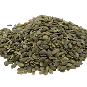 GERBS Raw Pumpkin Seed Kernels in a 4 lb package for bulk snacking