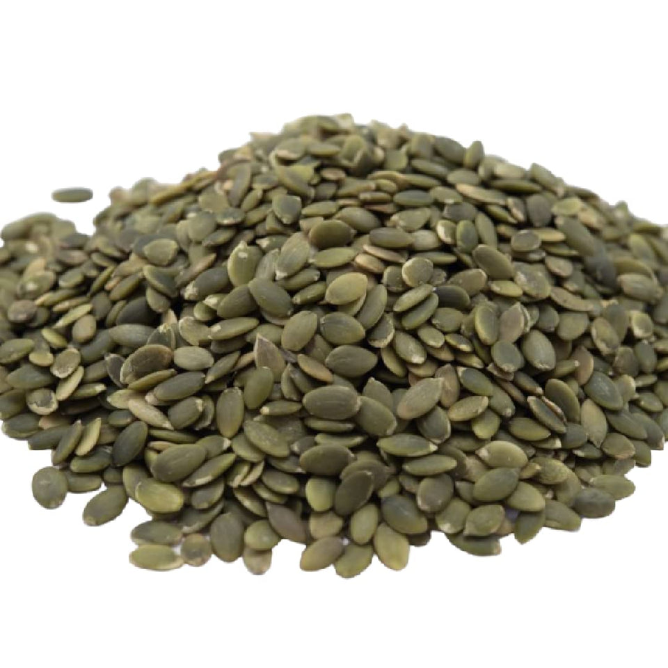 GERBS Raw Pumpkin Seed Kernels in a 4 lb package for bulk snacking
