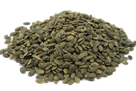 GERBS Raw Pumpkin Seed Kernels in resealable bag preserve freshness for snacking.