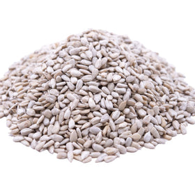 Gerbs raw sunflower seed kernels in a 4 lb package, snack-ready and allergen-free.