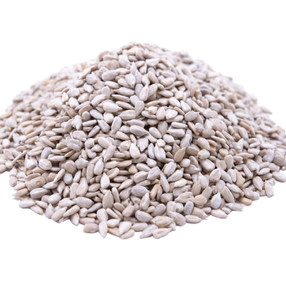 Gerbs raw sunflower seed kernels in a 4 lb package, snack-ready and allergen-free.