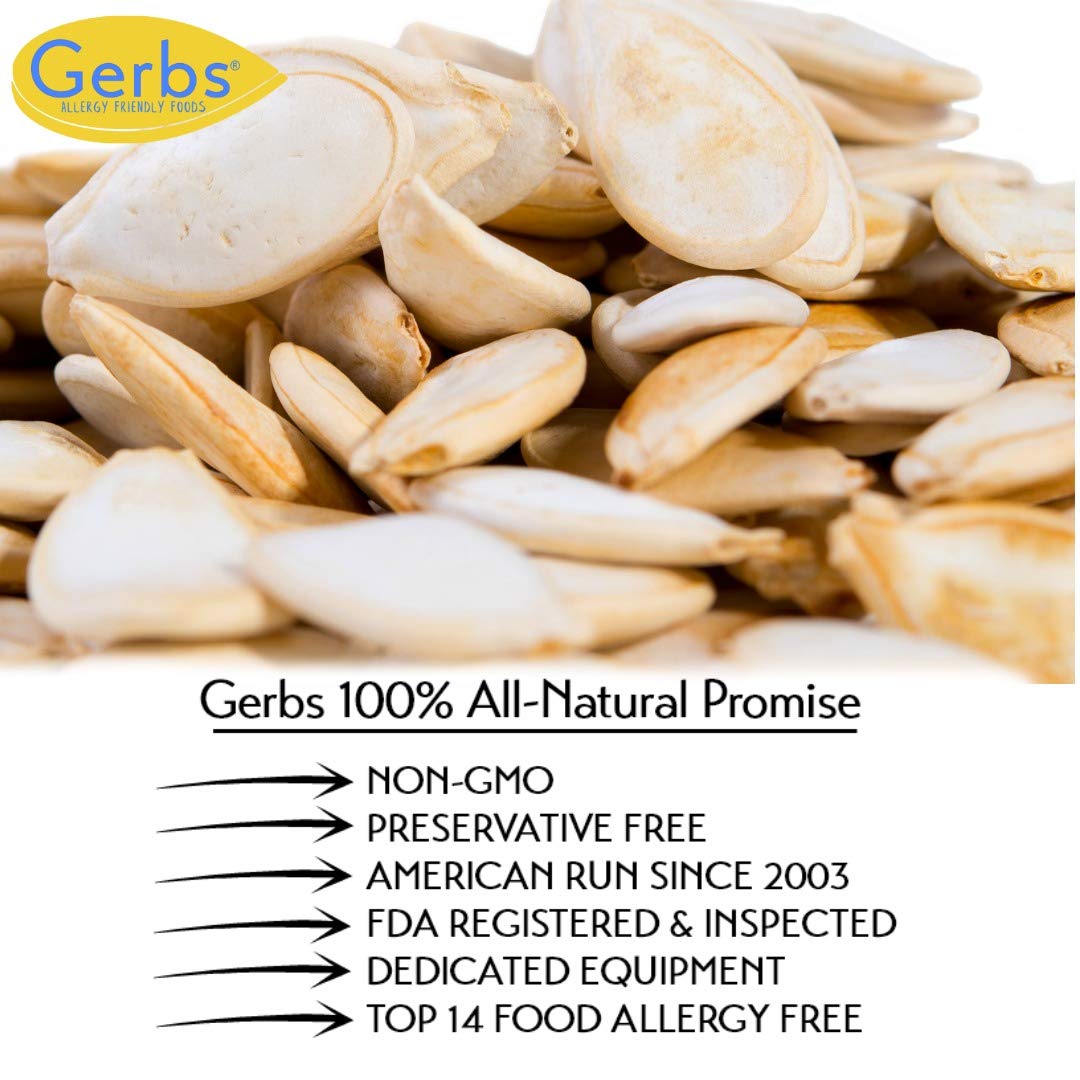 Resealable GERBS bag opened to show fresh interior