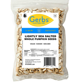 Gerbs ready-to-eat pumpkin seeds in-shell pair well with meals