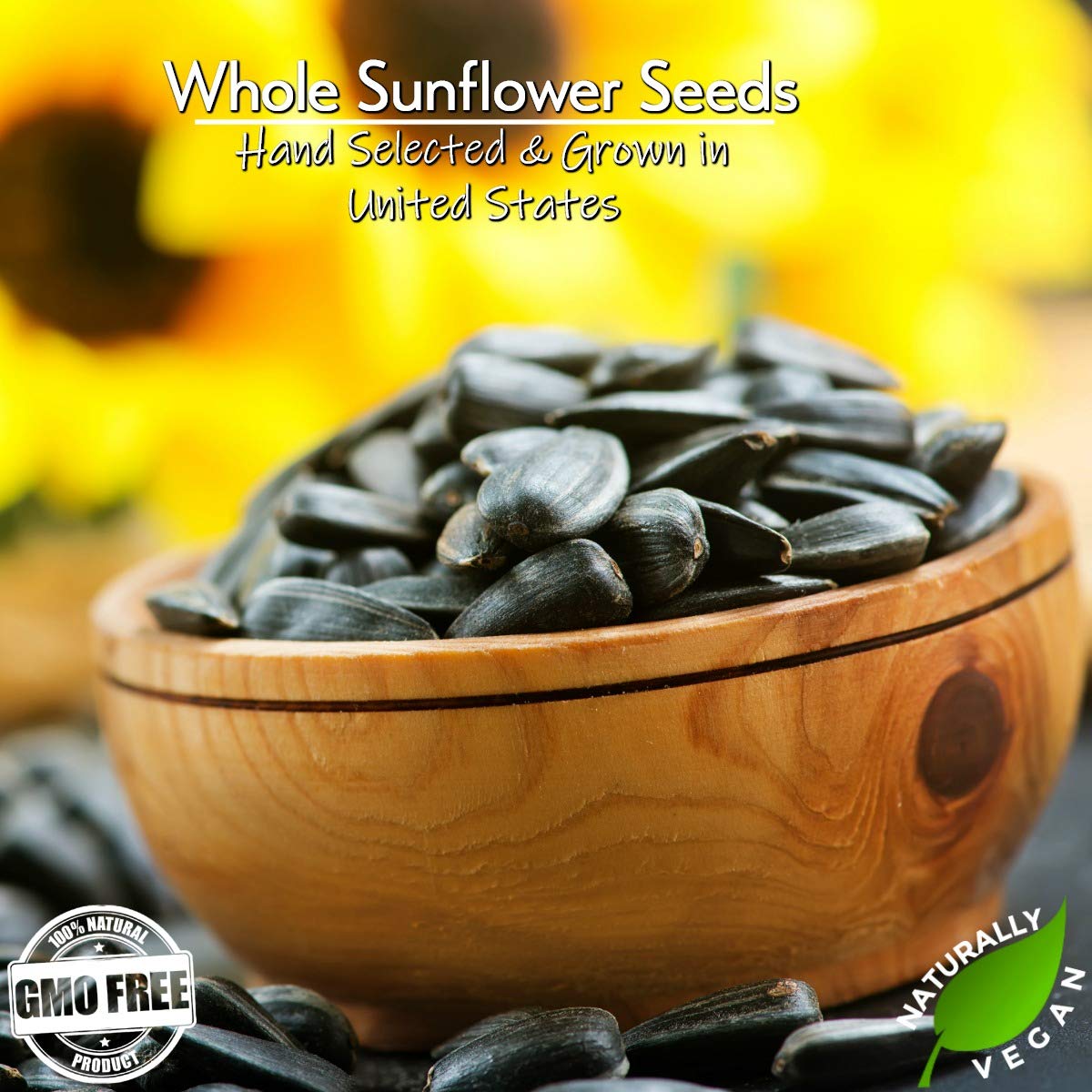 GERBS sunflower seeds in a bowl ready to serve