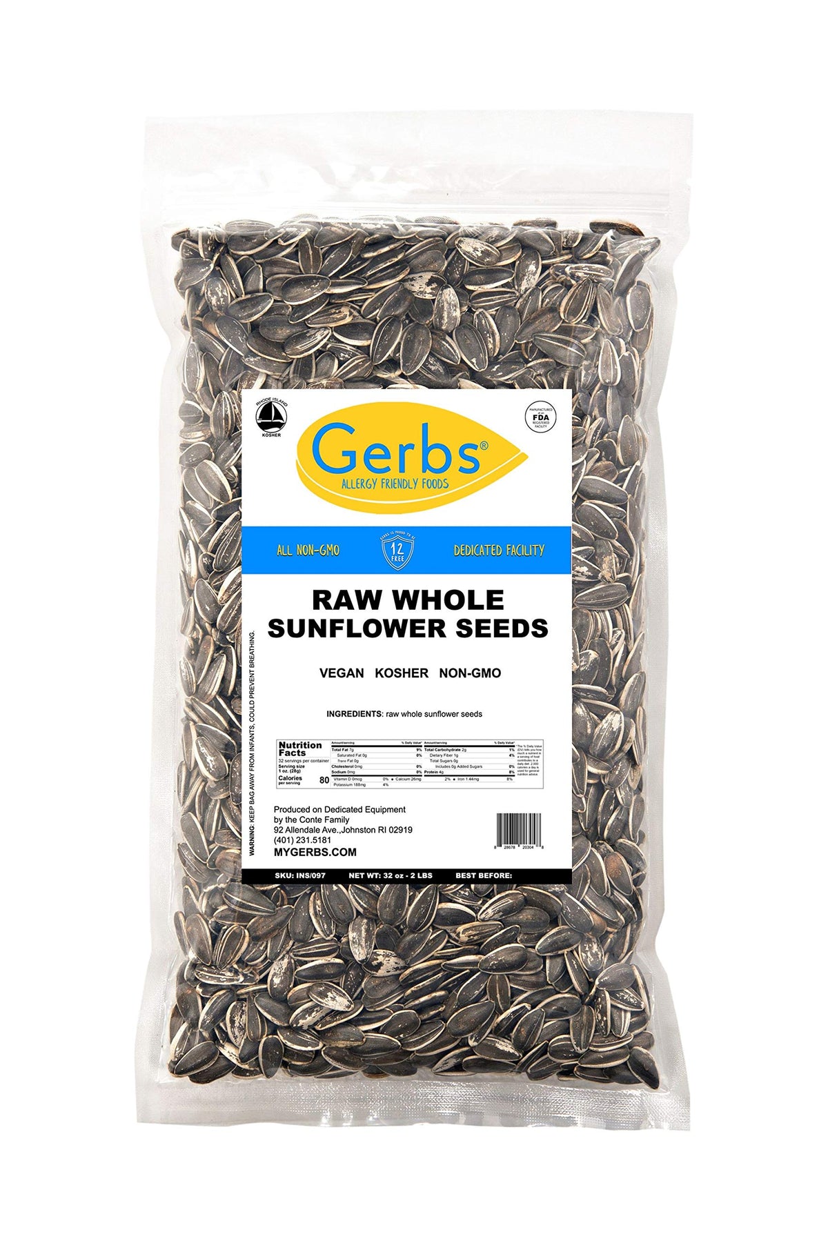 Serving GERBS seeds in a bowl for quick bites.