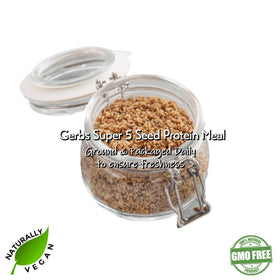 GERBS Super 5 Seed Meal granola cluster with crunchy texture