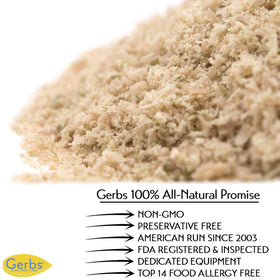 GERBS Super 5 Seed Meal nutty aroma close-up signaling premium quality