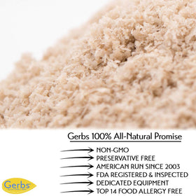 GERBS sunflower meal enhances smoothies, baking, and snacks.