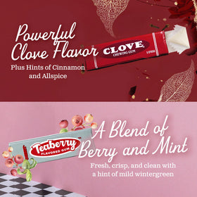 Gerrit's Beeman's wintergreen closeup with bold minty kick.