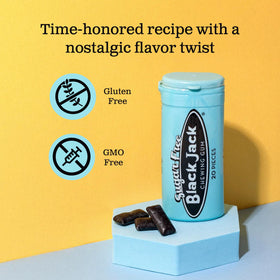 Gerrit's sugar-free gum gift-ready packaging invites retro gifting.