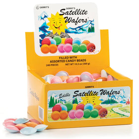 Gerrit's Satellite Wafers front-view pack for shelf nostalgia.