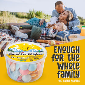 Gerrit's Satellite Wafers bulk pack ideal for party favors and gifting.