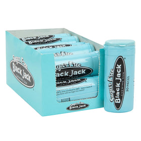 Gerrit's sugar-free gum Black Jack pack tubes for long-lasting freshness.