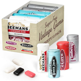 Gerrit's sugarfree gum variety pack with four flavors for sharing and nostalgia