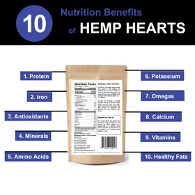 Get Chia hemp hearts in a bowl, ready-to-eat for vegan, gluten-free meals and snacking.