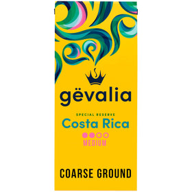 Gevalia Costa Rica Special Reserve coffee bag ready for a premium single-origin brew.