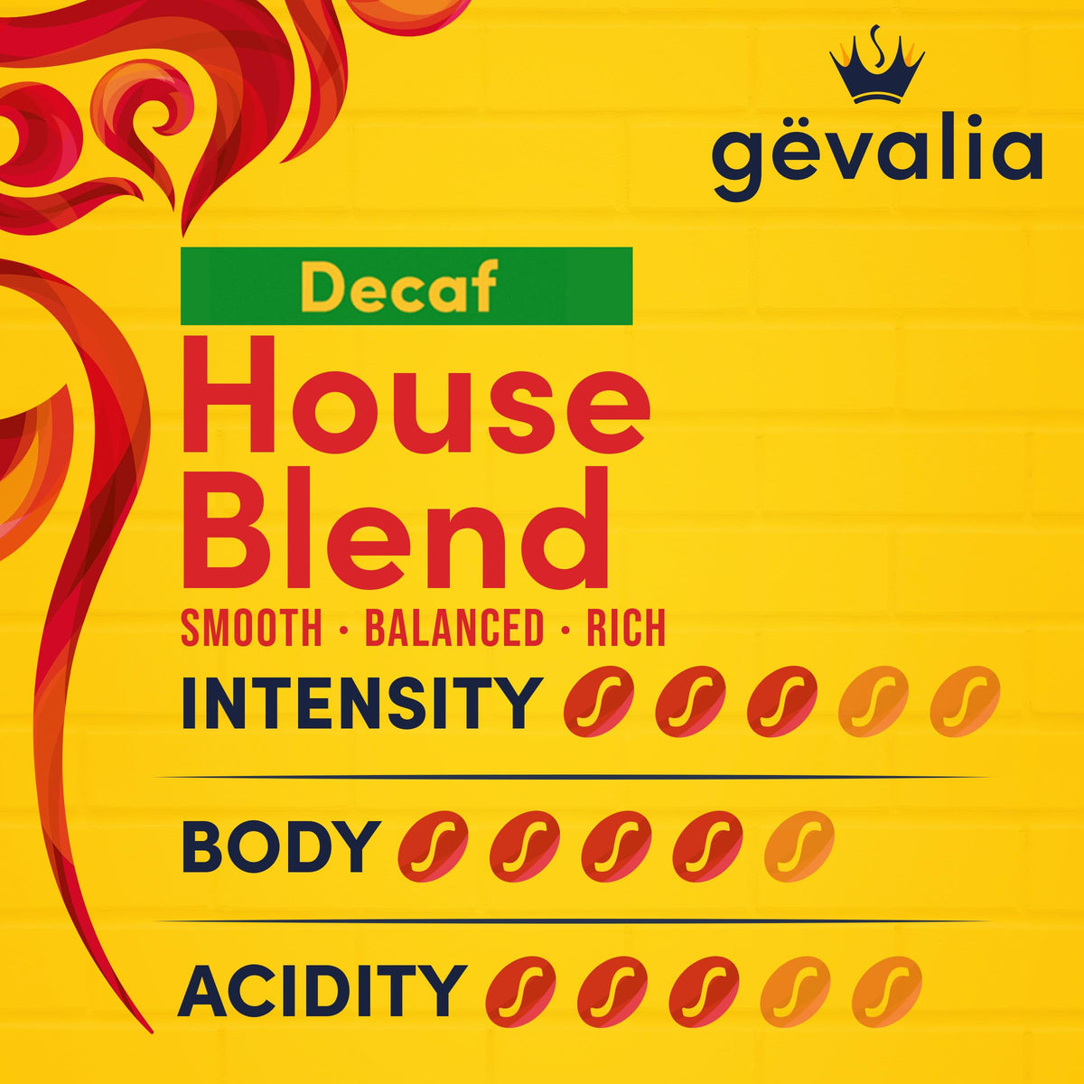 Gevalia Fresh-lock tin tie packaging seals flavor