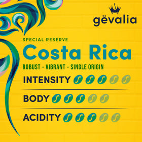 Gevalia ground coffee ideal for French press brewing.