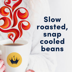 Gevalia K-Cup box packaging featuring sustainability notes