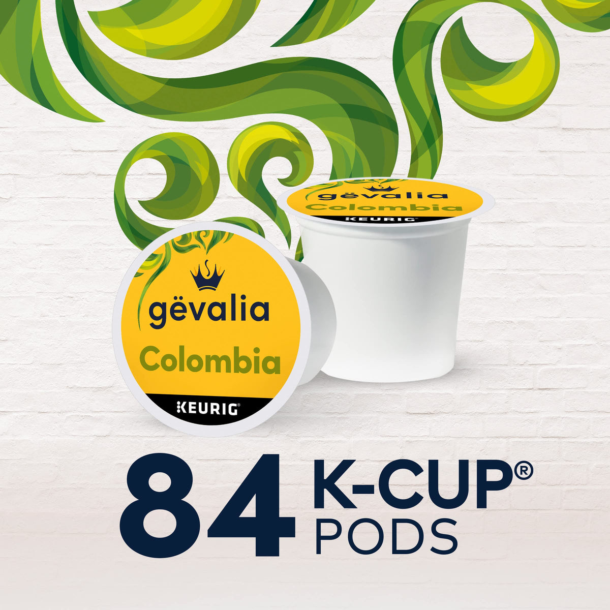 Gevalia K-Cups in a brewing setup ready for Keurig machines.