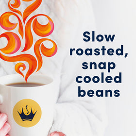 Gevalia Signature Blend pods releasing steam during brew