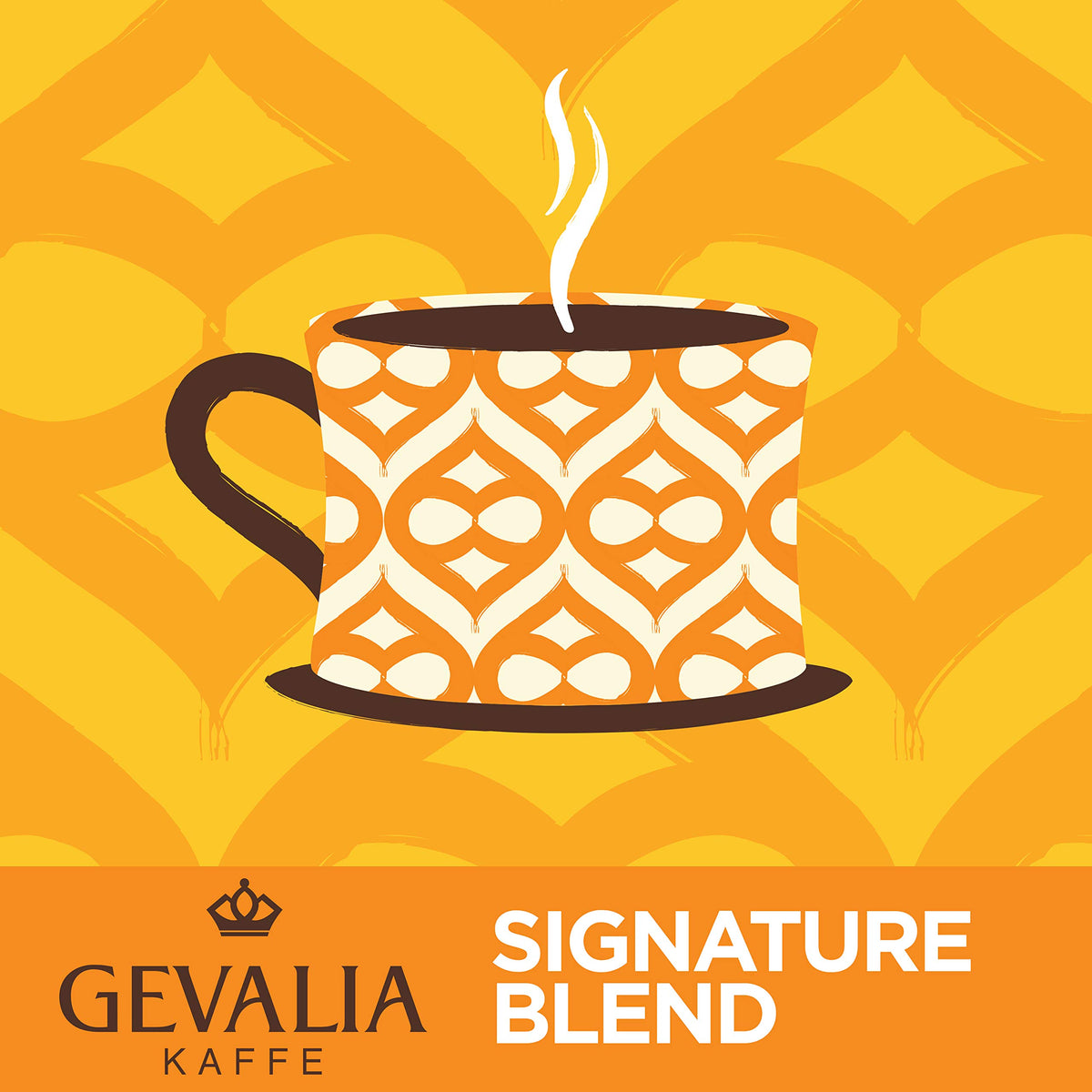 Gevalia Signature Blend Mild Roast coffee beans for home use and aroma.