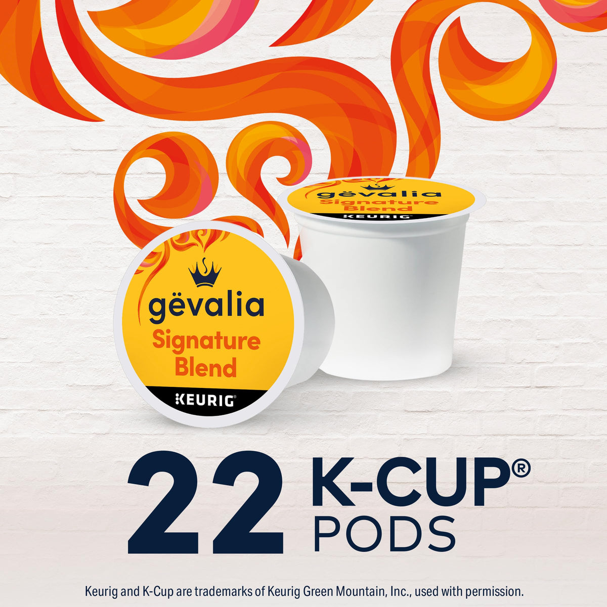 Gevalia Signature Blend mild roast cup with crema