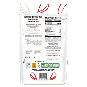 GF Harvest certifications label showing organic non GMO and kosher marks