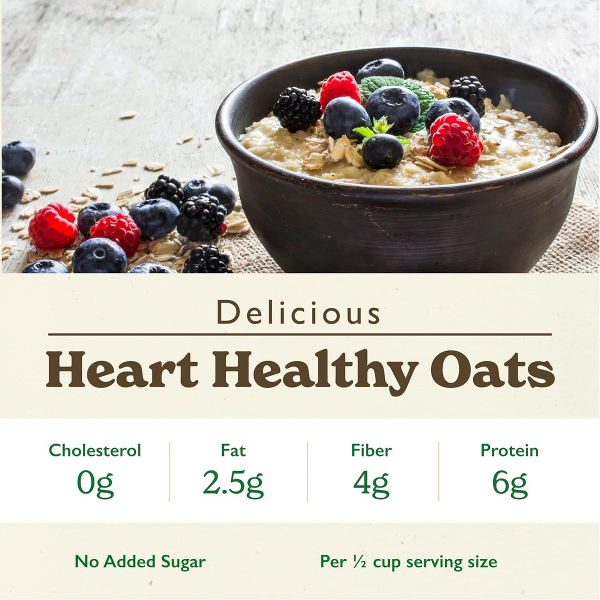 GF Harvest oats with measuring cup in a cozy kitchen for quick prep