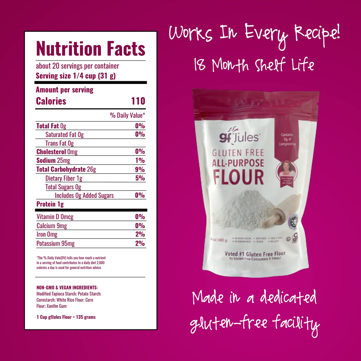 gfJules allergen-free ingredients highlight safe, versatile baking