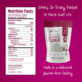 gfJules allergen-free ingredients highlight safe, versatile baking