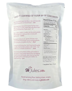 gfJules cup-for-cup flour substitution shows easy gluten-free baking