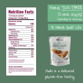 gfJules calzones image highlights easy fold-and-fill crust option.