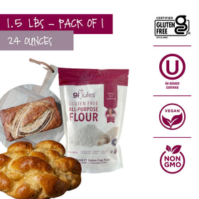 gfJules smooth texture flour yields light, tender baked goods