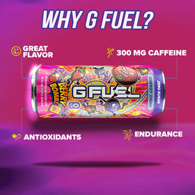 G Fuel Berry Bomb 12-pack box for convenient multi-pack purchase
