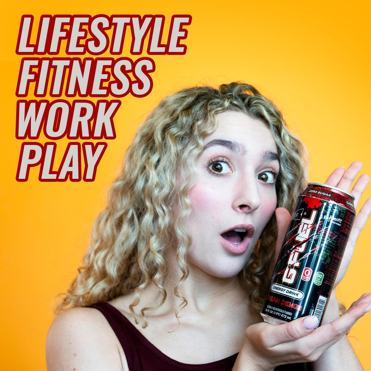 G Fuel Nightmare on Elm Street can ideal for pre-game focus and performance.
