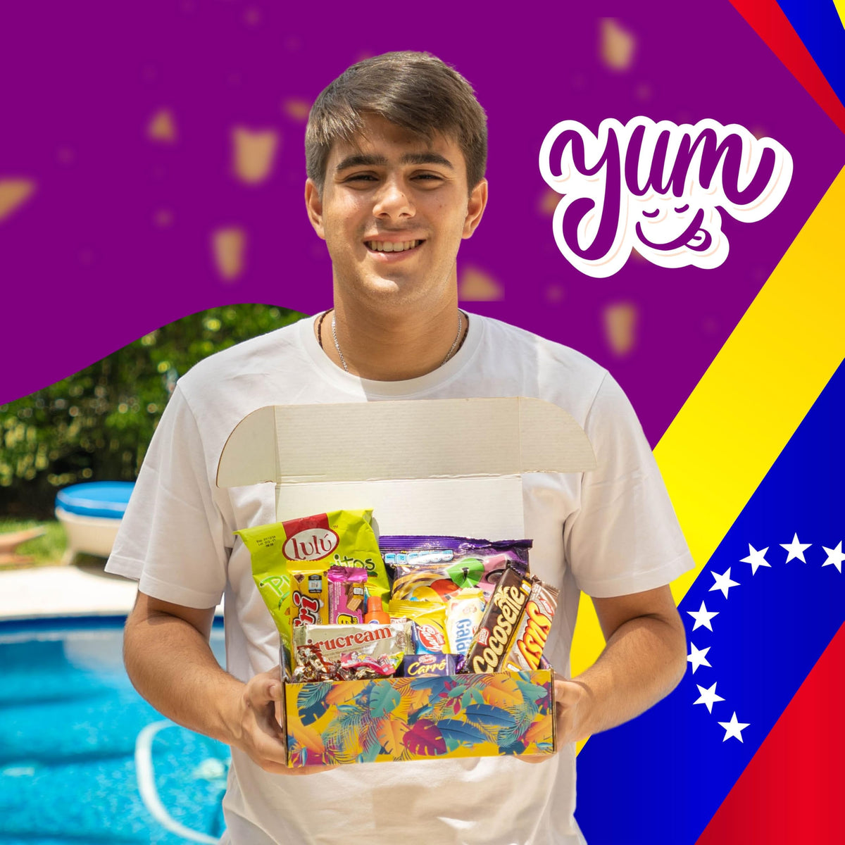 GG LATIN SABOR gift pack montage portraying a ready-to-gift experience