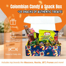 Gigi Delight showcases iconic treats like Jet and Nucita in one box.