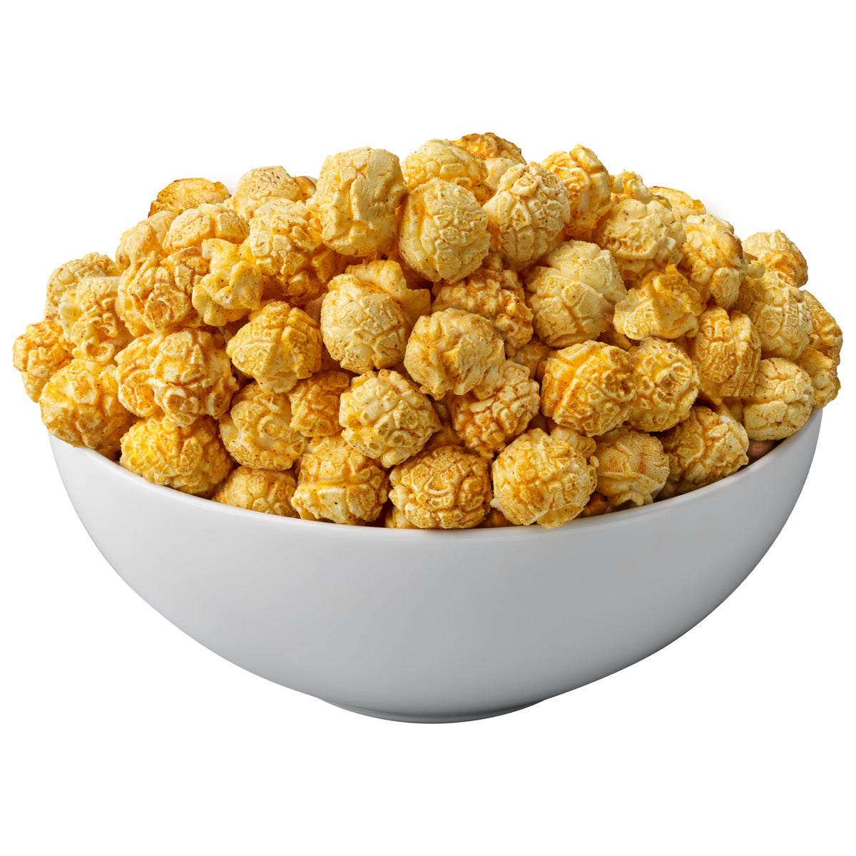 G.H. Cretors Hot Honey Kettle popcorn served in a bowl for snacking