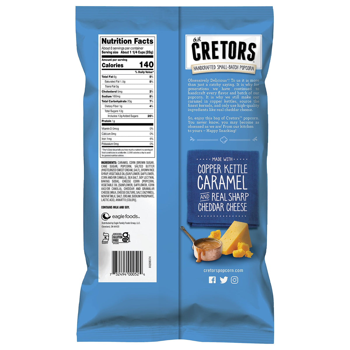 G.H. Cretors office snack setup ready for quick breaks.