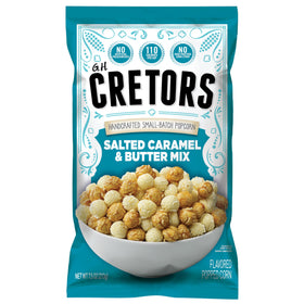 G.H. Cretors Sea Salt Caramel and Butter Popcorn in a bowl, ready to share.