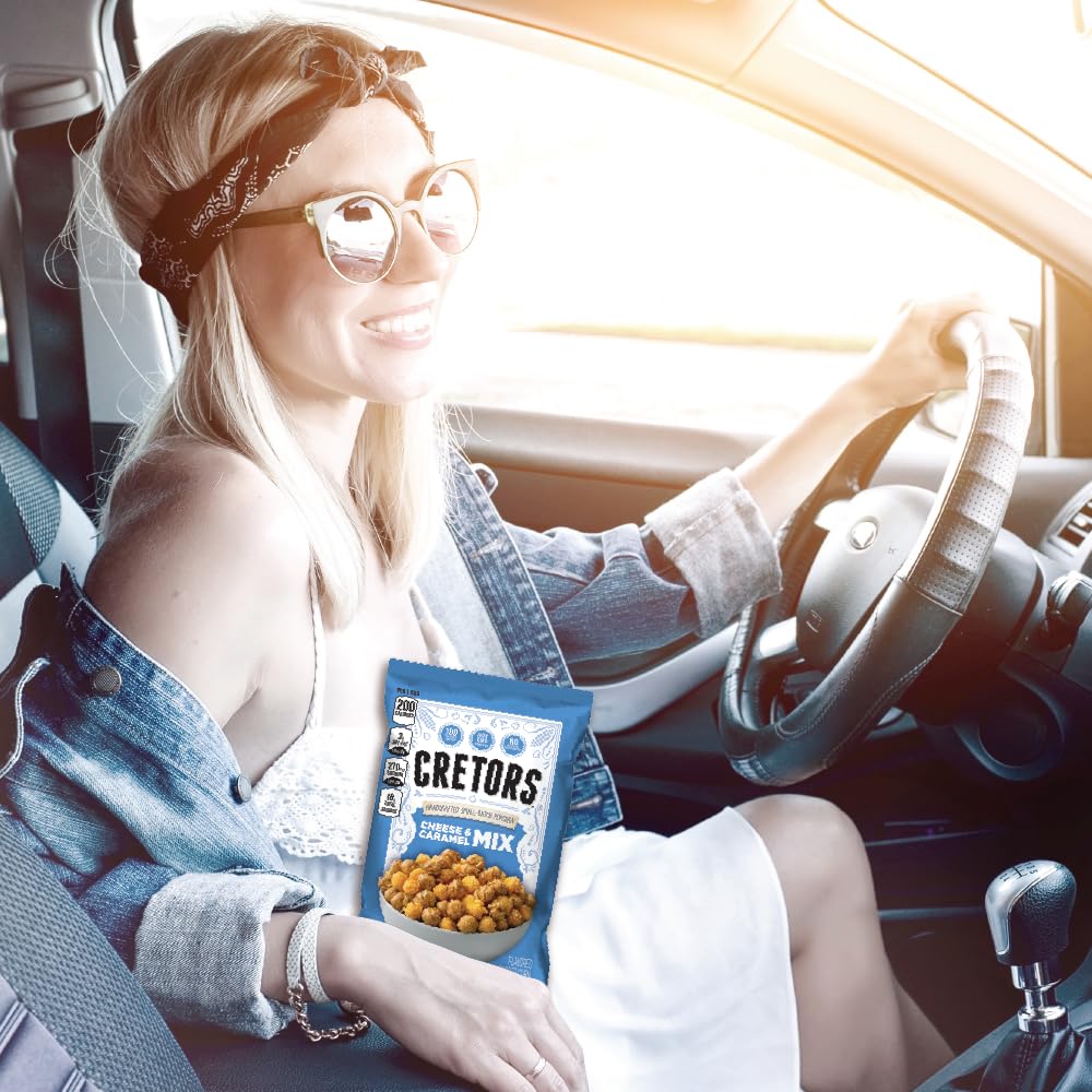 G.H. Cretors 6-pack snack bags ideal for movie nights.