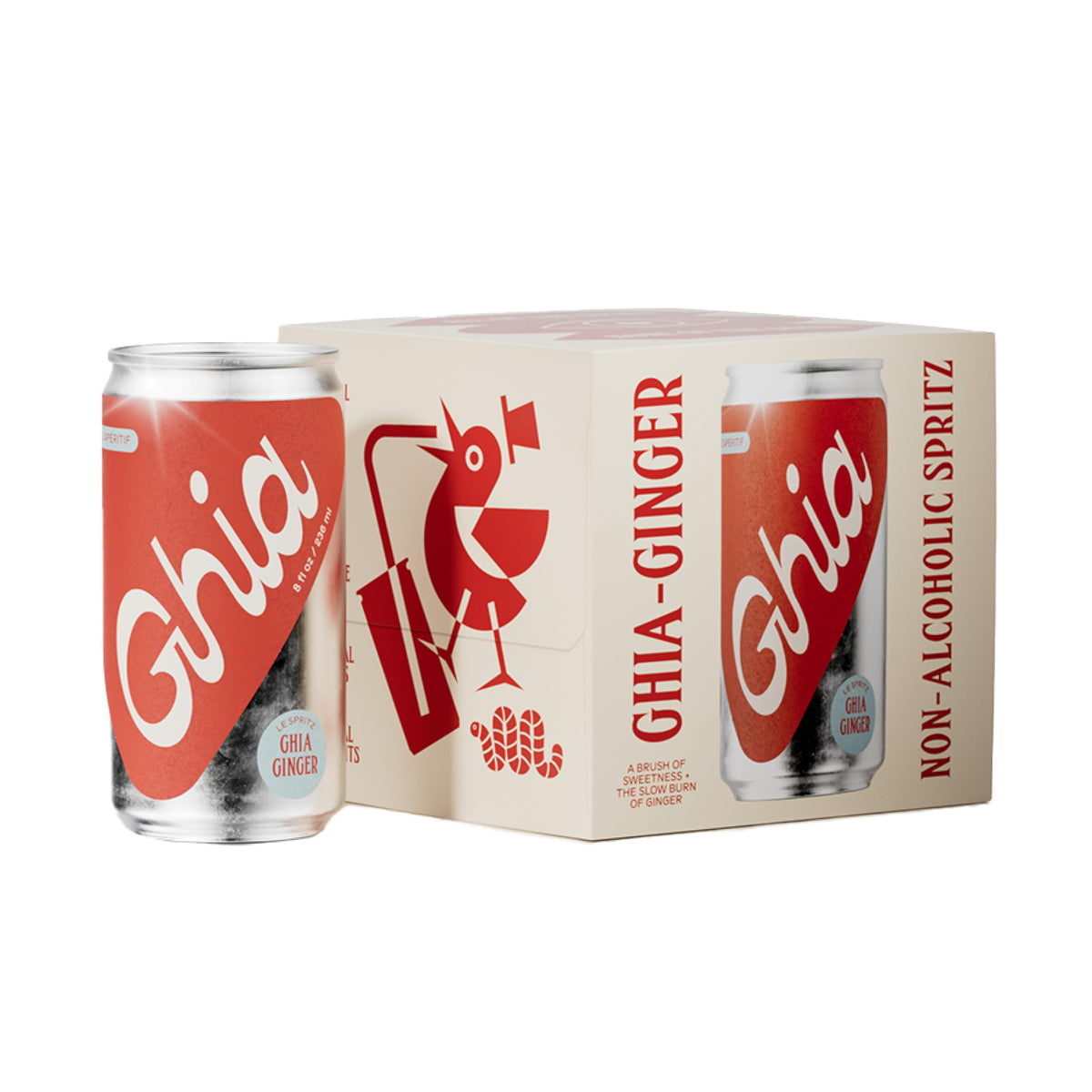 Ghia Ginger Le Spritz can offers a refreshing non-alcoholic aperitif for social moments.
