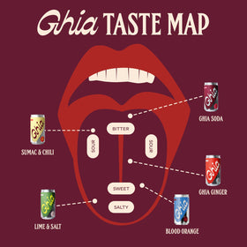 Ghia Le Spritz 12-pack display on store shelf