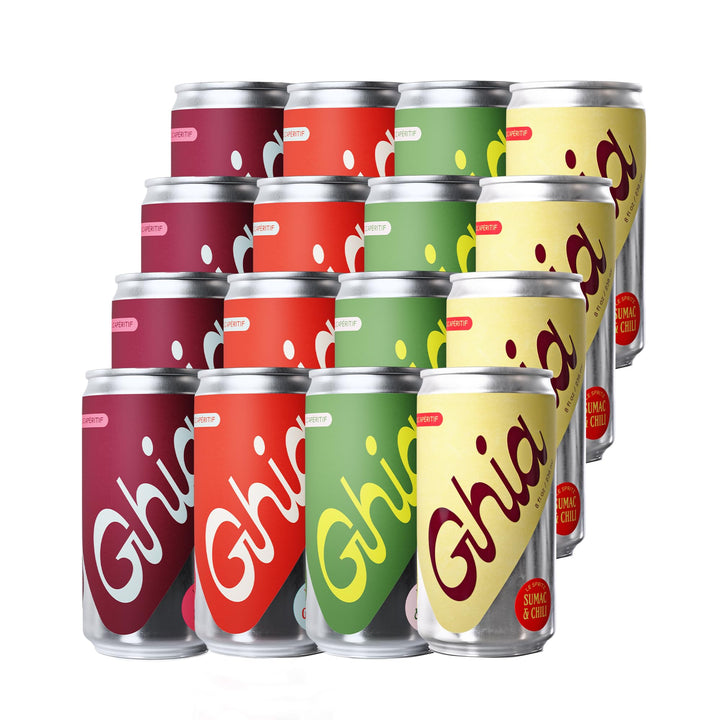 Ghia Le Spritz Lime & Salt can for bright, social sipping.