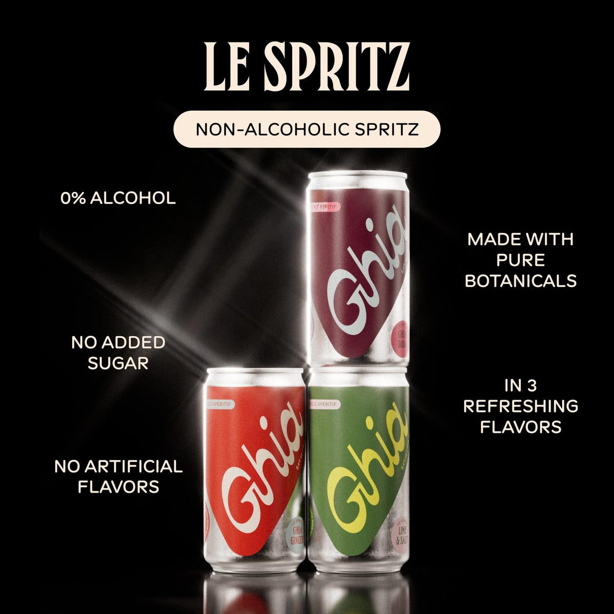 Ghia Le Spritz Lime & Salt glass, zesty and ready to enjoy