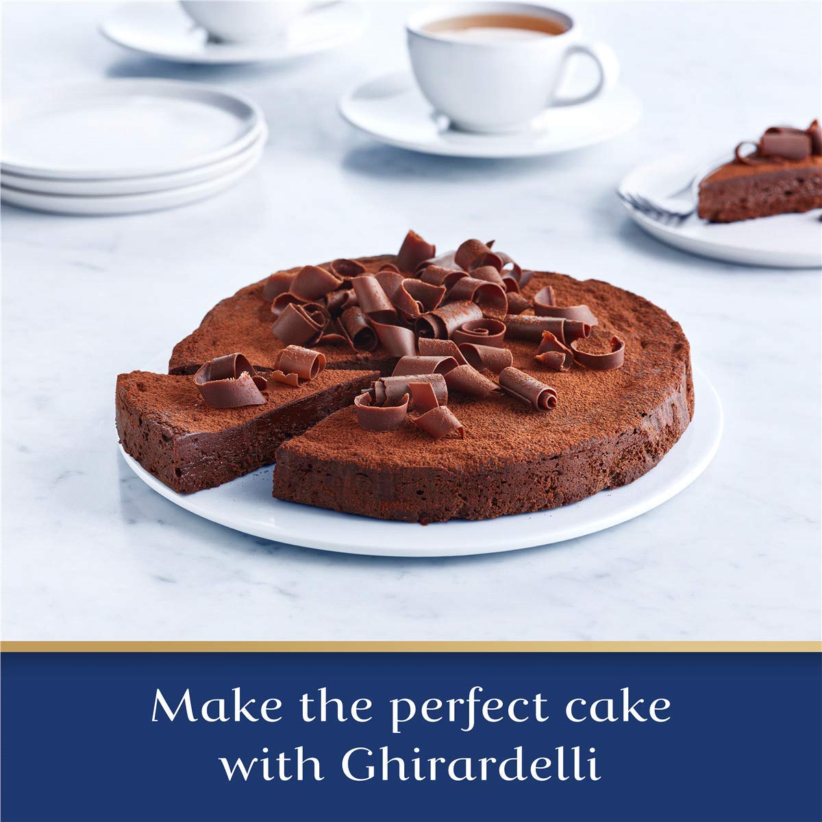 USA made Ghirardelli baking bars ensure premium quality in home kitchens