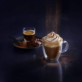 Ghirardelli powder used in flourless chocolate cookies batter preparation.