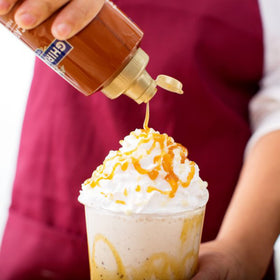 Drizzle on ice cream to elevate a dessert with rich caramel.